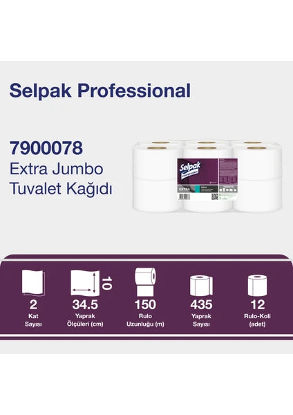 SELPAK PROFESSIONAL TUVALET KAĞIDI